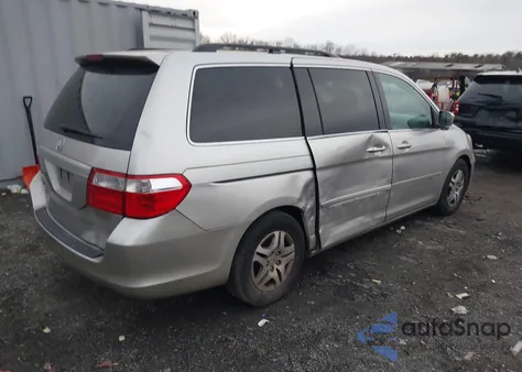 2007 Honda Odyssey Ex from USA, damaged, VIN 5FNRL38497B455769